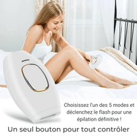 Épilateur à lumière pulsée IPL – Épilation Définitive à Domicile