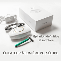 Épilateur à lumière pulsée IPL – Épilation Définitive à Domicile
