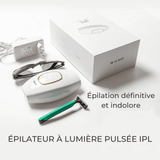 Épilateur à lumière pulsée IPL – Épilation Définitive à Domicile