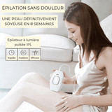 Épilateur à lumière pulsée IPL – Épilation Définitive à Domicile